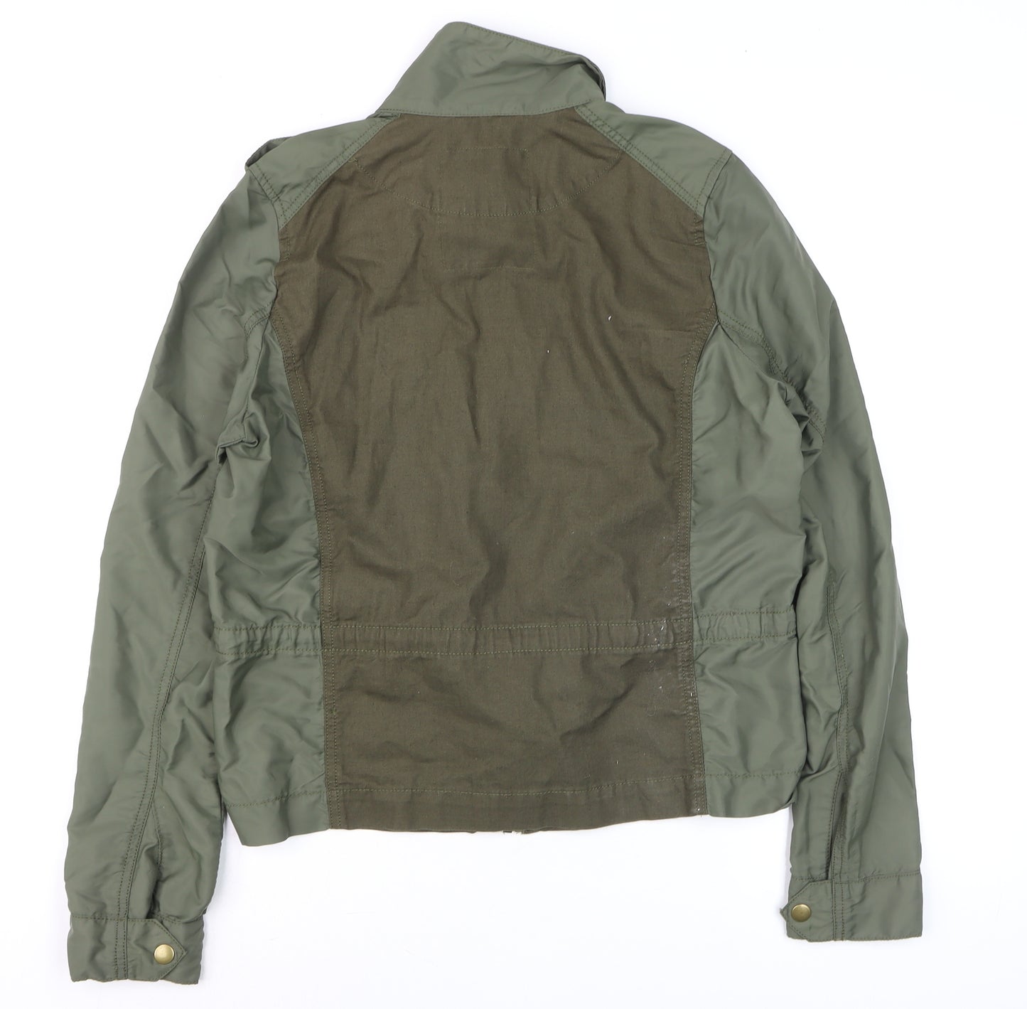 Lucky Brand Men’s Green Military Jacket M Cotton Nylon Twill