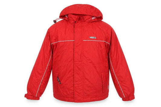 Trespass Boys Red Waterproof Hooded Rain Coat Jacket 15-16 Years