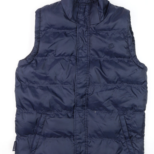 Mountain Essentials Men's Blue Puffer Waistcoat M
