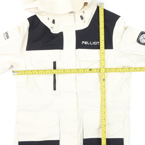 Pelliot Womens Ivory Ski Jacket S Waterproof Windproof Hooded