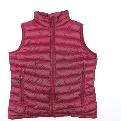 Rohan Men's Red Daybreak Puffer Waistcoat M Lightweight Down Gilet