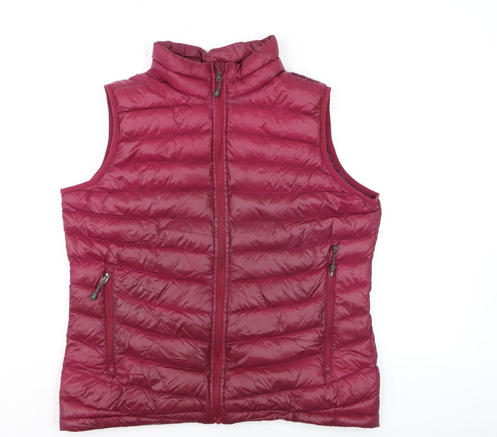 Rohan Men's Red Daybreak Puffer Waistcoat M Lightweight Down Gilet