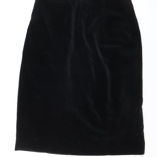 Jones New York Women’s Black Velvet Pencil Skirt Size 12