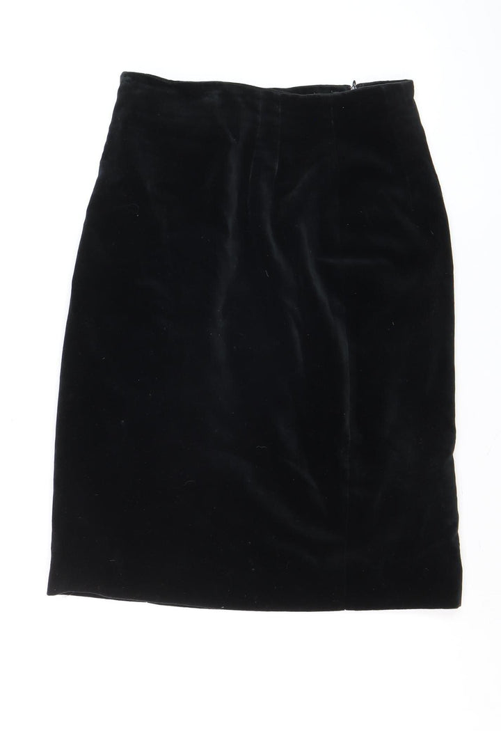 Jones New York Women’s Black Velvet Pencil Skirt Size 12