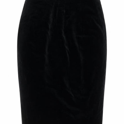 Jones New York Women’s Black Velvet Pencil Skirt Size 12