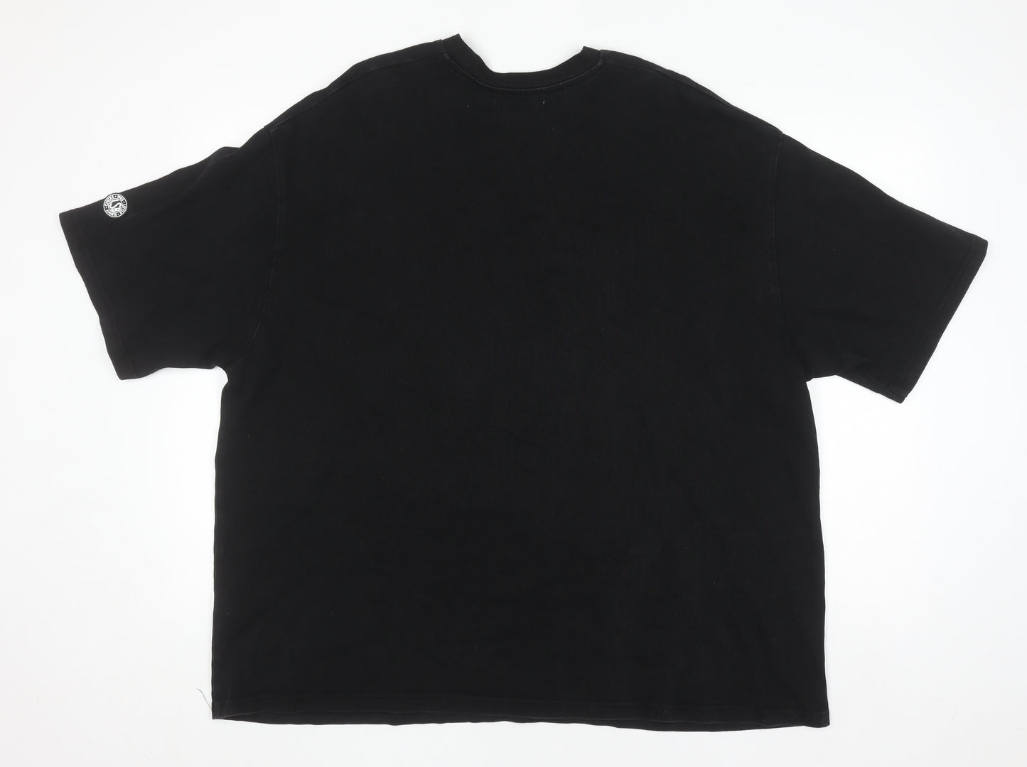 Little Sunny Bite Women's Black Love Graphic T-Shirt M Relaxed Fit