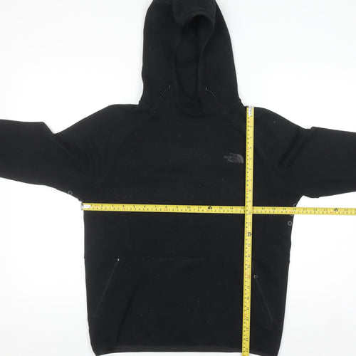 The North Face Men's Black Pullover Hoodie Size S Polyester Fleece