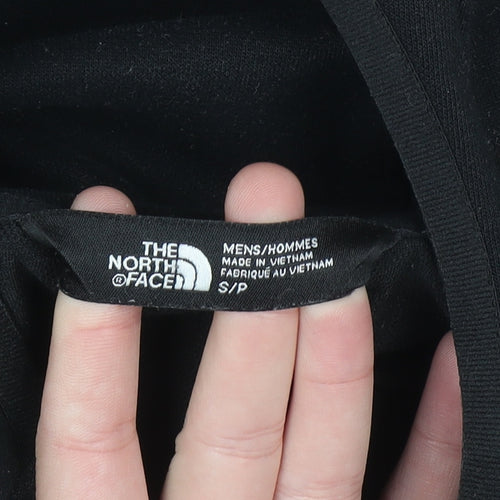 The North Face Men's Black Pullover Hoodie Size S Polyester Fleece