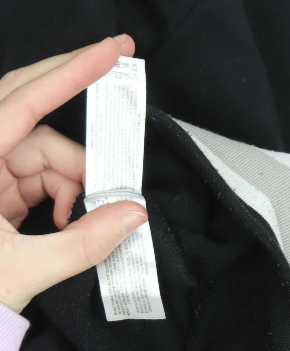 Primark Men’s Black Raiders Pullover Hoodie Size M NFL Graphic Fleece