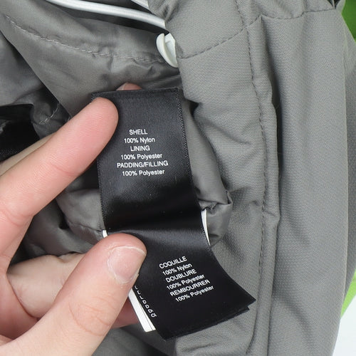 Quiksilver Women's White Green Grey Waterproof Ski Jacket Size S