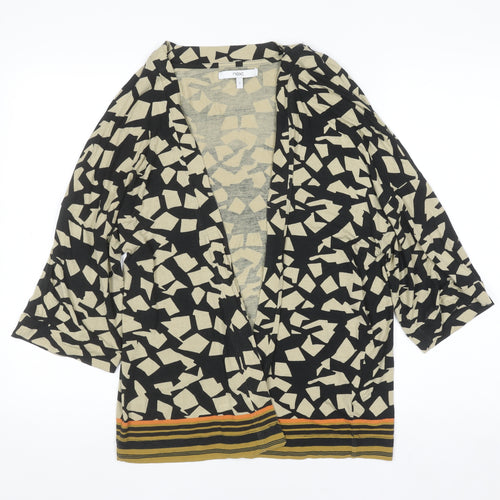 Next Womens Multicoloured Geometric Cardigan Small Viscose Blend