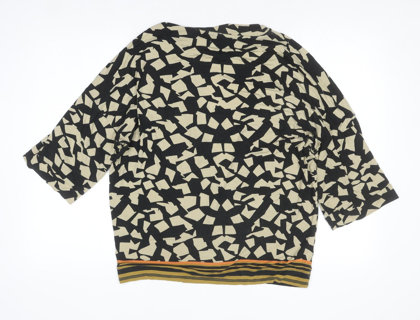 Next Womens Multicoloured Geometric Cardigan Small Viscose Blend