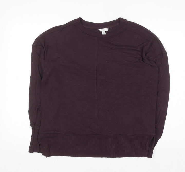 Next Men's Purple Crew Neck Pullover Jumper Size M