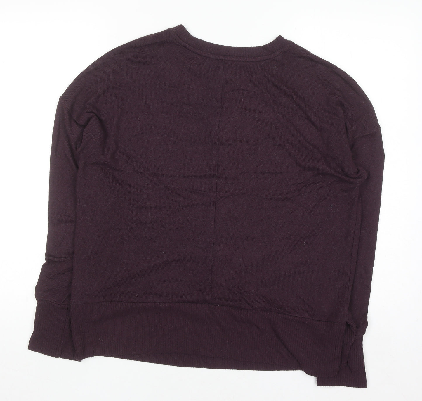 Next Men's Purple Crew Neck Pullover Jumper Size M