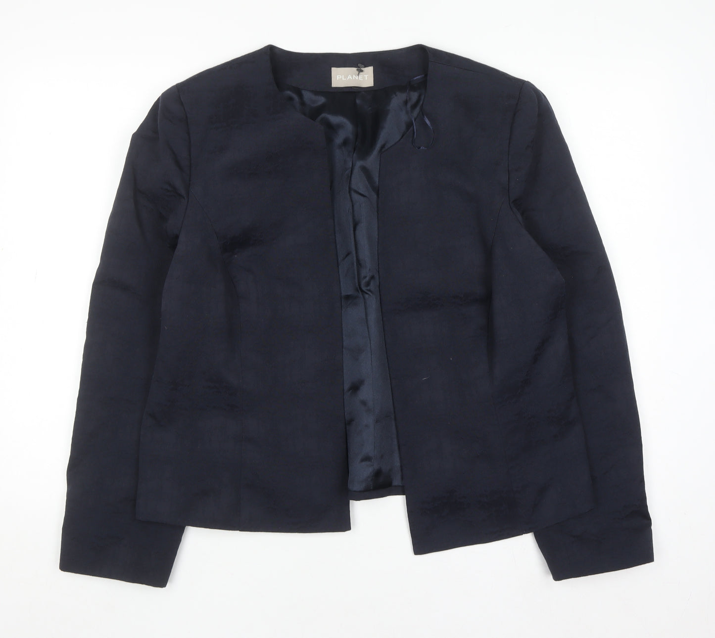 Planet Women's Blue Size 18 Tailored Lined Blazer Jacket