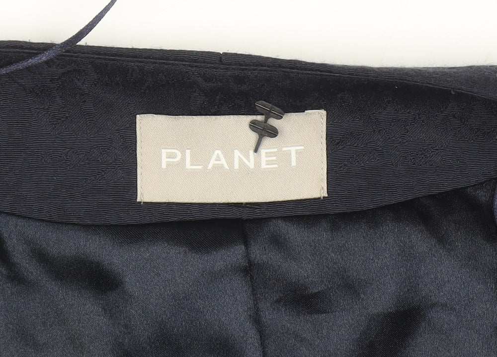 Planet Women's Blue Size 18 Tailored Lined Blazer Jacket