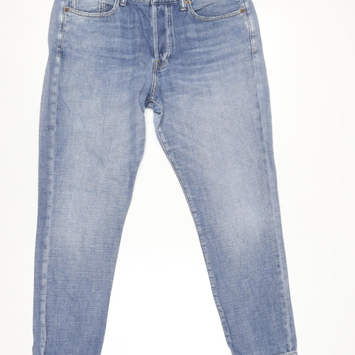 Polo Women’s Blue Denim Straight Leg Jeans Size 29R Cotton
