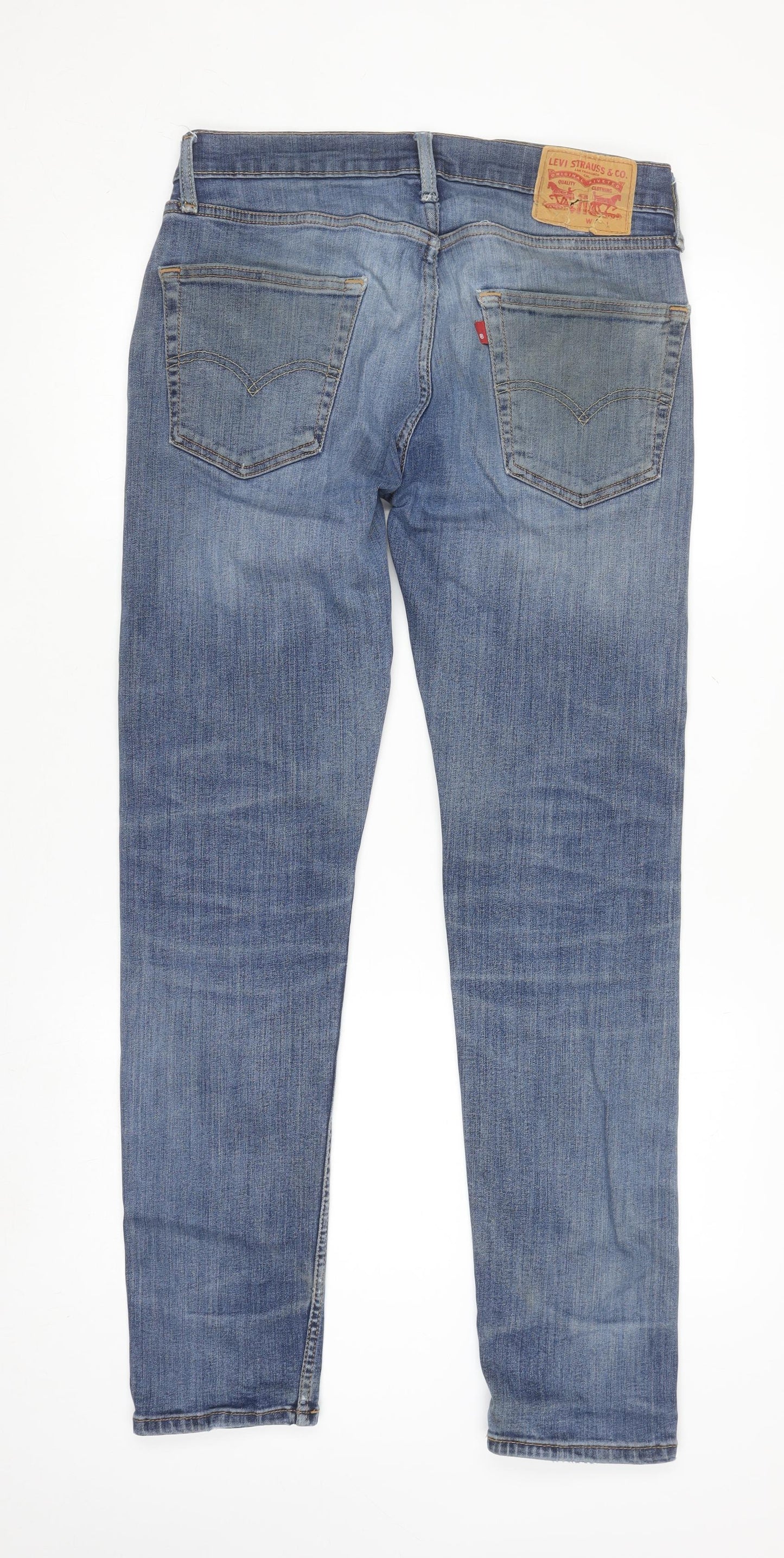 Levi's Women's Blue Denim Skinny Jeans W30 L34 Cotton Blend