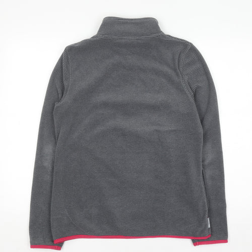 Peter Storm Women's Grey 1/2 Zip Fleece Pullover Size 14
