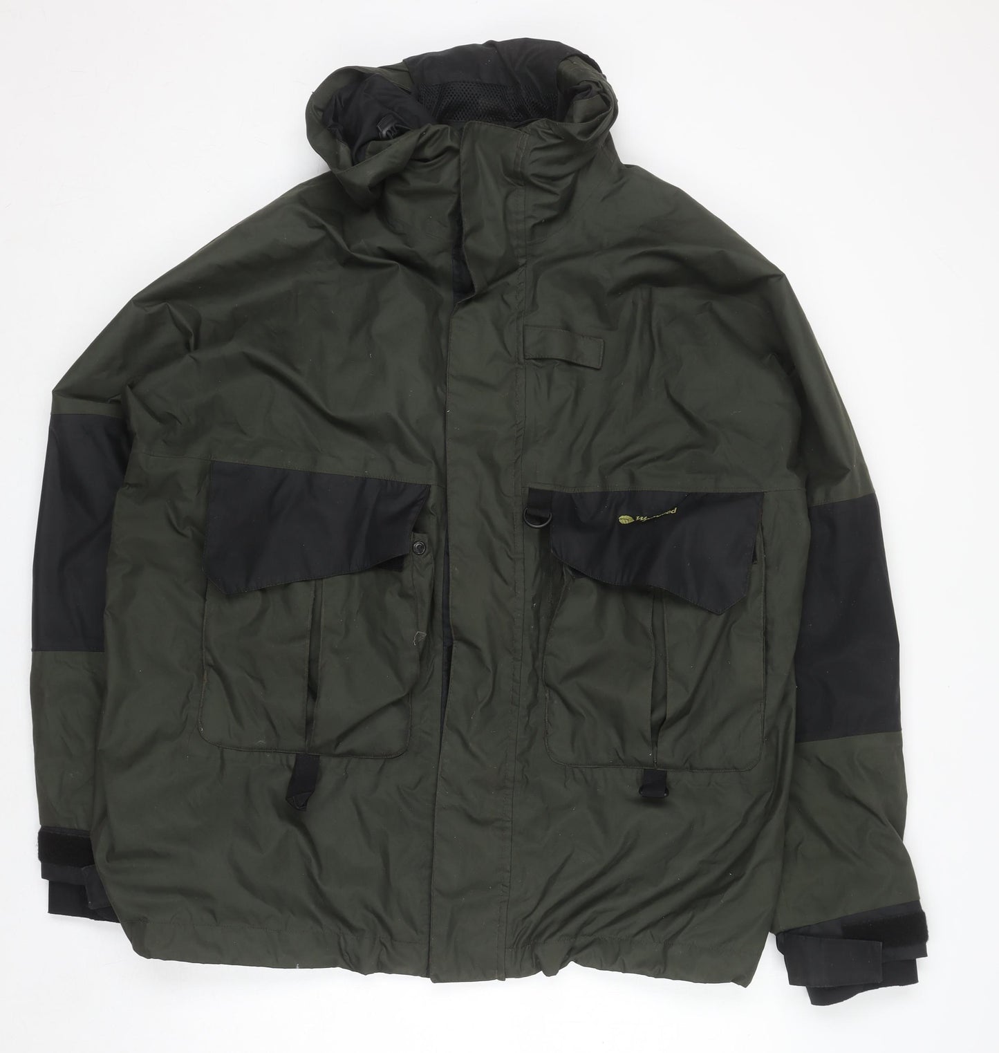 Wychwood Men's Green Waterproof Parka Jacket XXL Outdoor Hooded