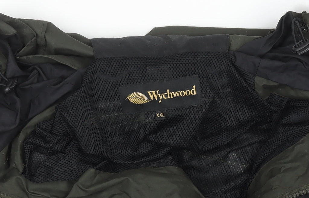 Wychwood Men's Green Waterproof Parka Jacket XXL Outdoor Hooded