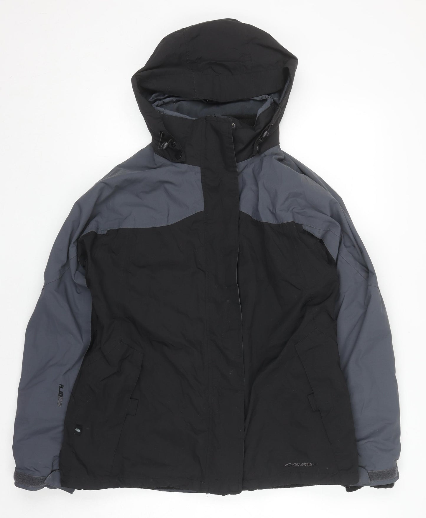 Mountainlife Women's Black Size 14 Hooded Ski Jacket