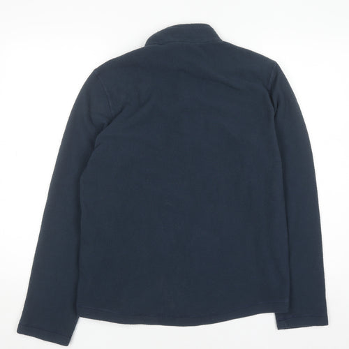 Decathlon Men’s Blue Fleece 1/4 Zip Pullover Sweatshirt Size M