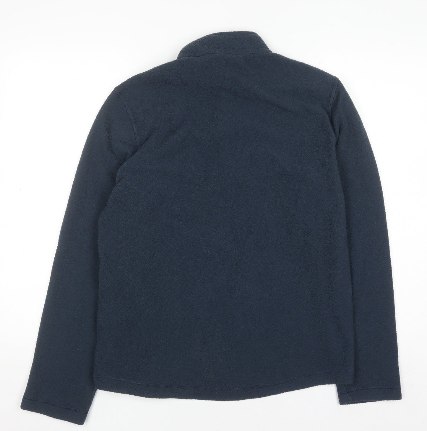 Decathlon Men’s Blue Fleece 1/4 Zip Pullover Sweatshirt Size M