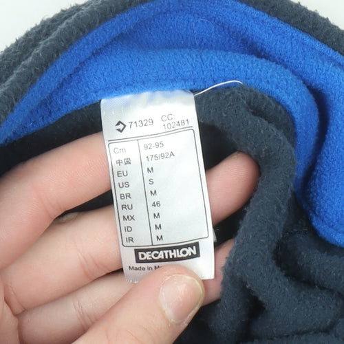 Decathlon Men’s Blue Fleece 1/4 Zip Pullover Sweatshirt Size M