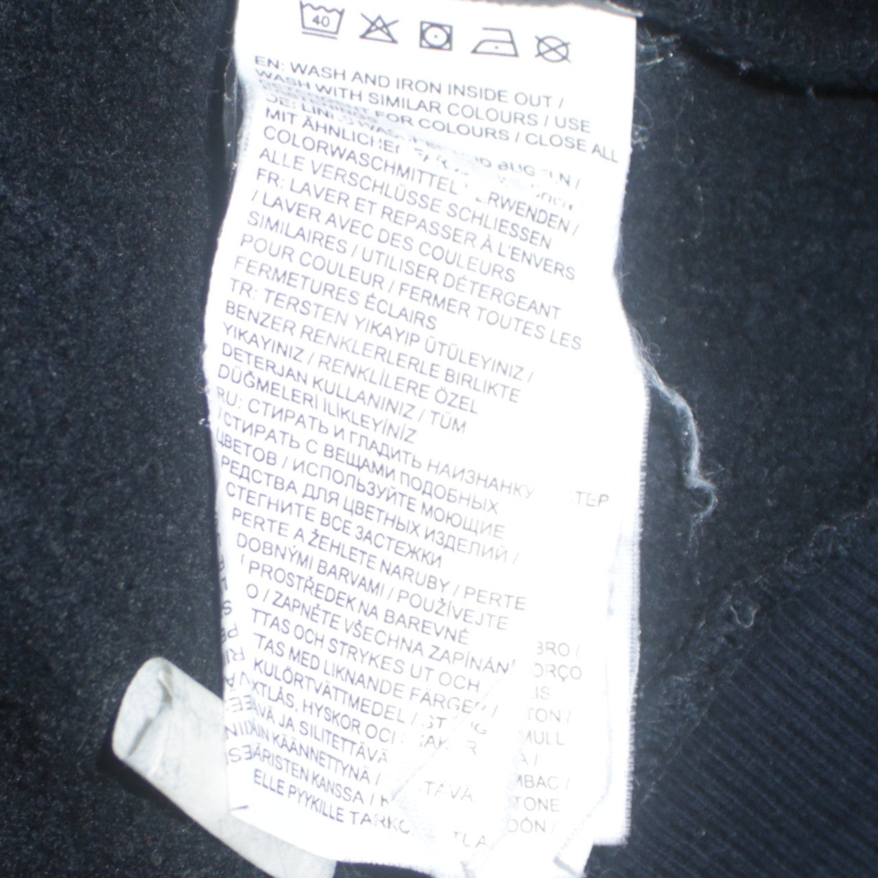 Puma Men's Black Full Zip Hoodie L Graphic Logo Sportswear