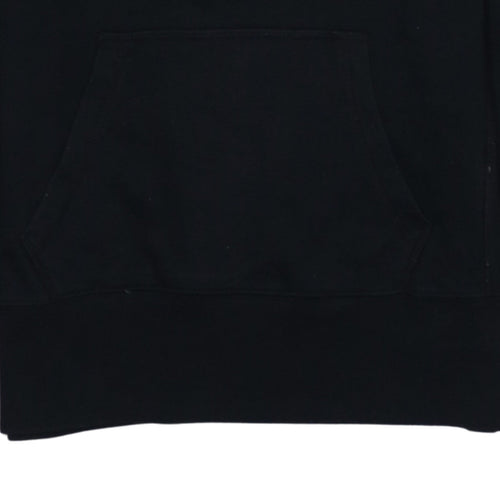 Champion Men's Black Medium Pullover Hoodie with Logo
