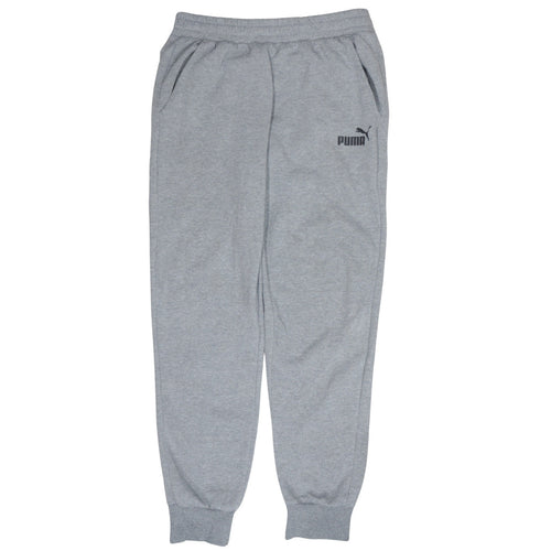 Puma Men’s Grey Jogger Sweatpants M Elastic Waist Activewear