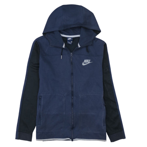 Nike Men's Blue Full Zip Hoodie Jacket Size M Sportswear