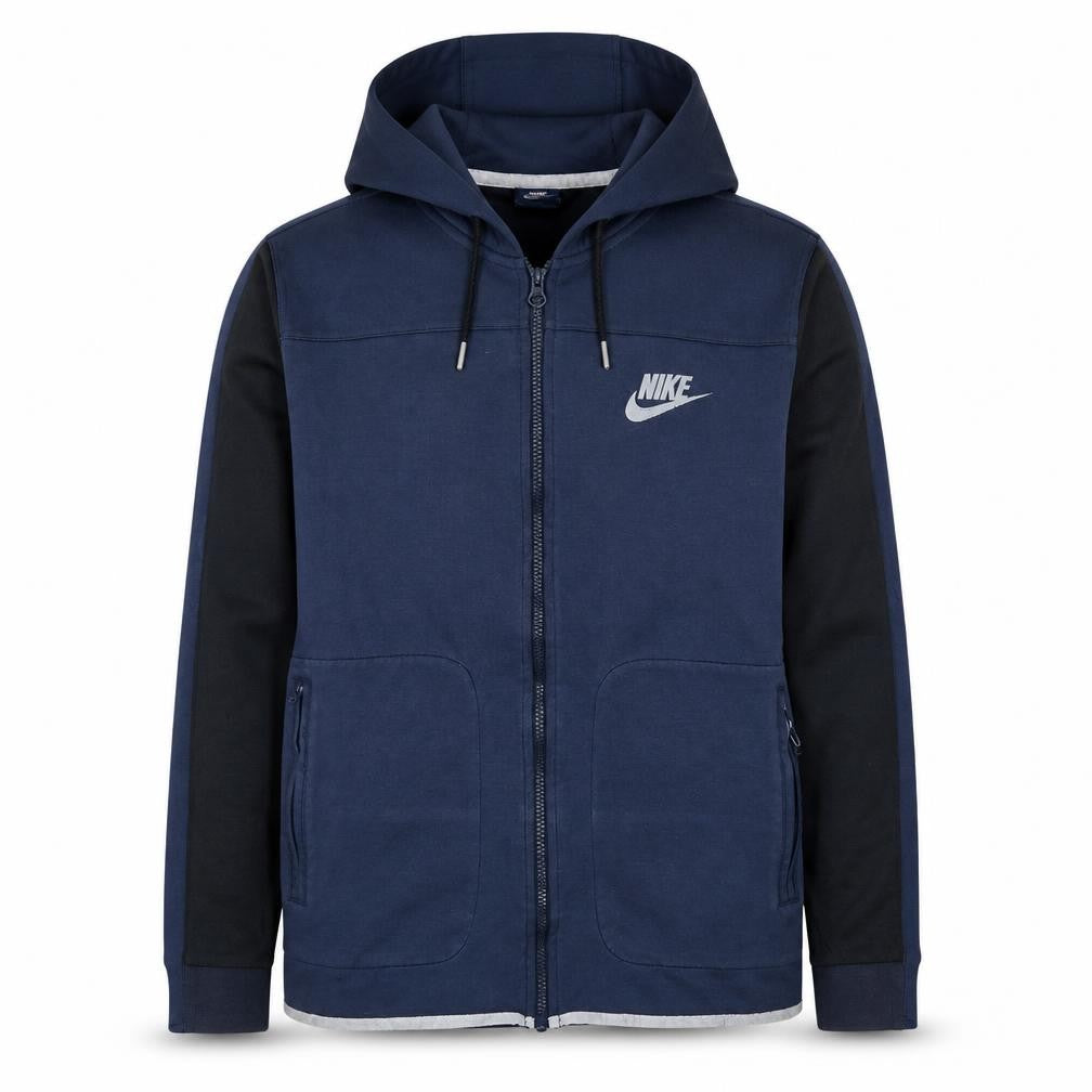 Nike Men's Blue Full Zip Hoodie Jacket Size M Sportswear