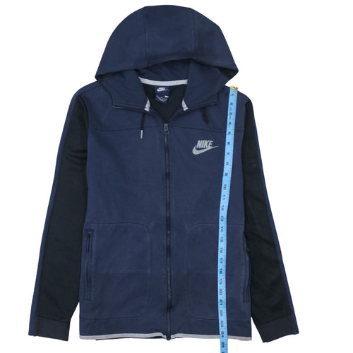Nike Men's Blue Full Zip Hoodie Jacket Size M Sportswear