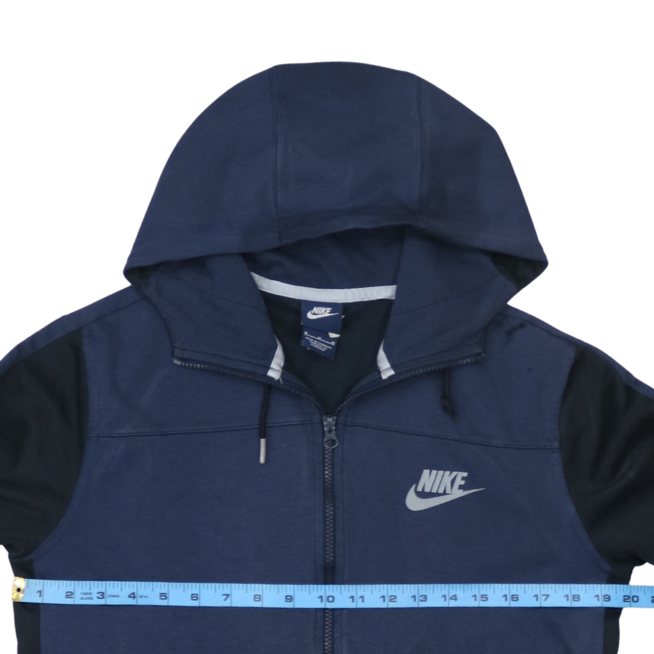 Nike Men's Blue Full Zip Hoodie Jacket Size M Sportswear