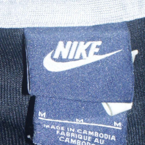 Nike Men's Blue Full Zip Hoodie Jacket Size M Sportswear