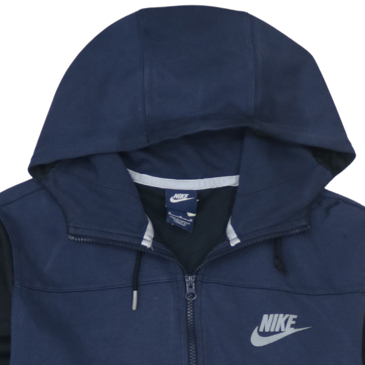 Nike Men's Blue Full Zip Hoodie Jacket Size M Sportswear