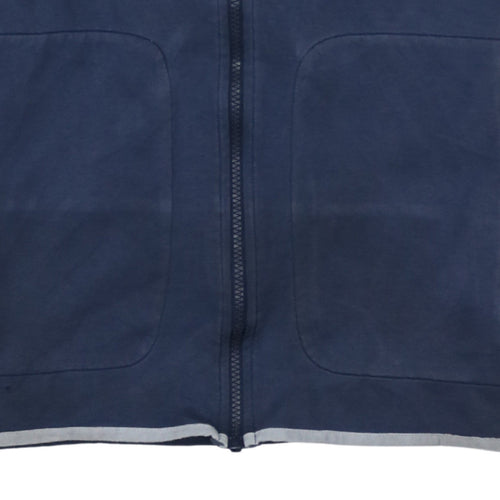 Nike Men's Blue Full Zip Hoodie Jacket Size M Sportswear