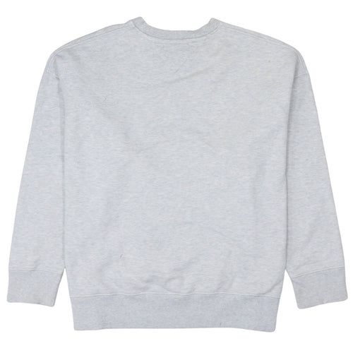 Tommy Jeans Men's Grey XL Crew Neck Pullover Sweatshirt