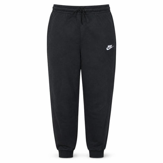 Front view of Nike Men's Black Small Jogger Fleece Sweatpants Activewear Trousers