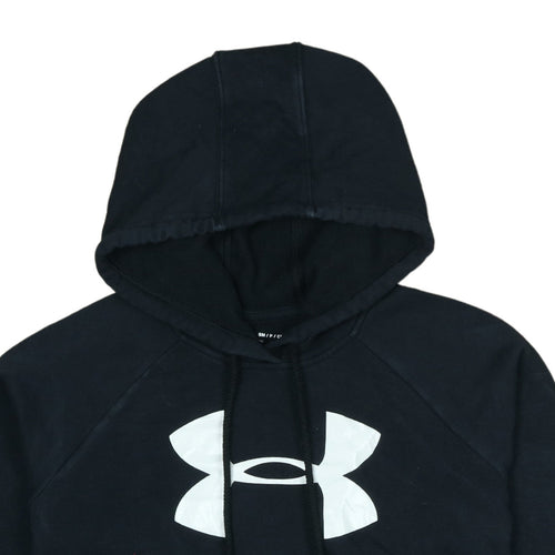 Under Armour Men's Black Small Logo Pullover Hoodie
