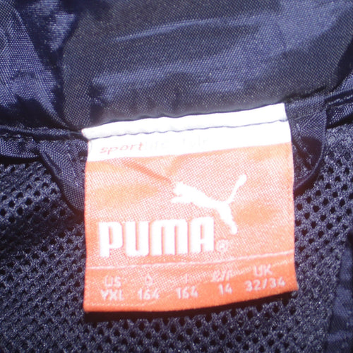 Puma Boys Blue Full Zip Lightweight Track Jacket Size 14 Years
