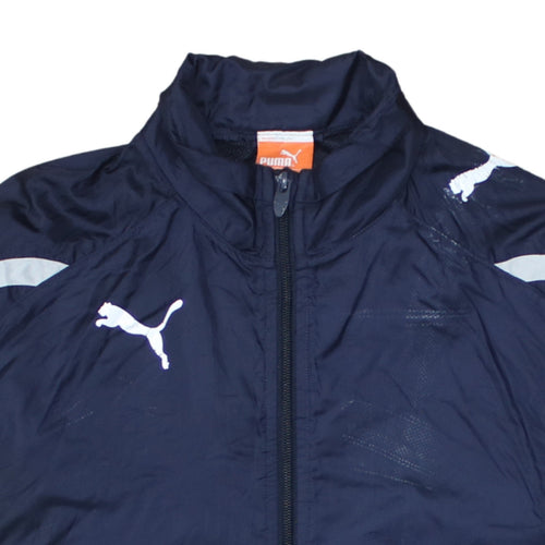 Puma Boys Blue Full Zip Lightweight Track Jacket Size 14 Years