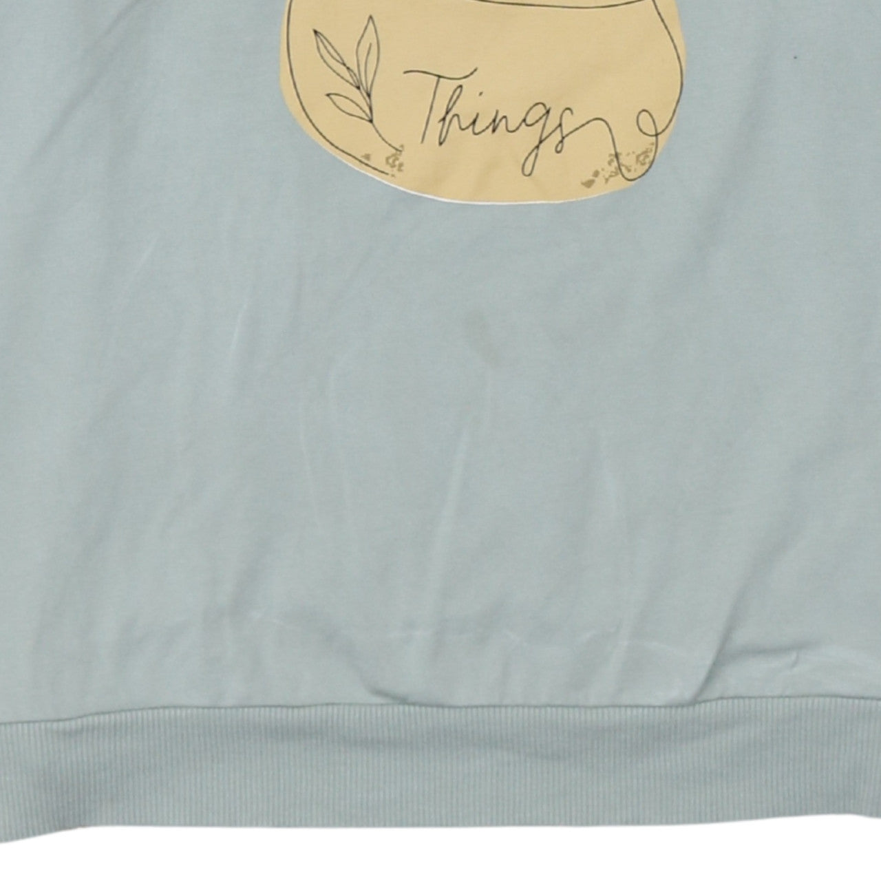 Disney Tu Women’s Blue Winnie the Pooh Pullover Sweatshirt Size 18