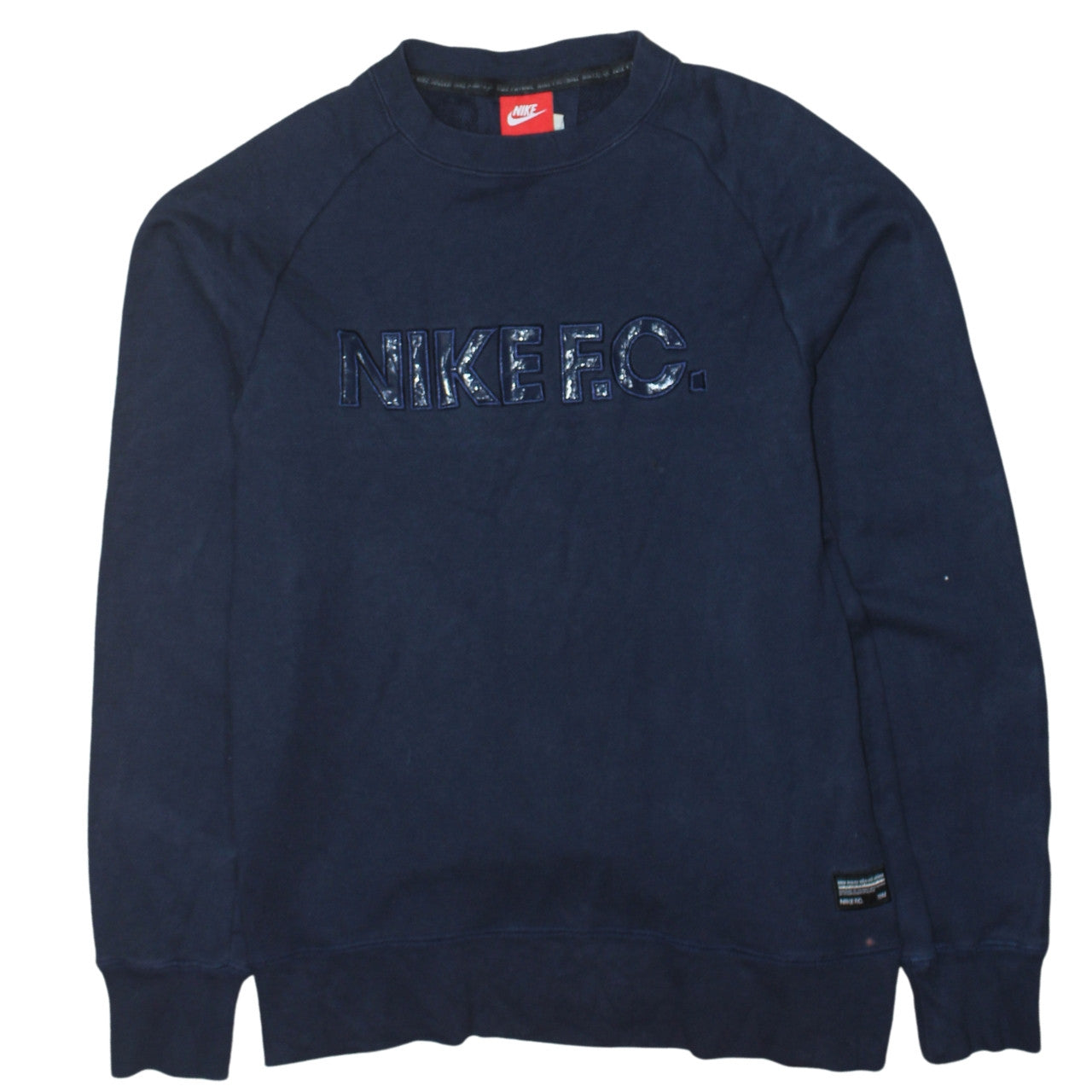 Nike Men's Blue NIKE F.C. Pullover Sweatshirt Size S