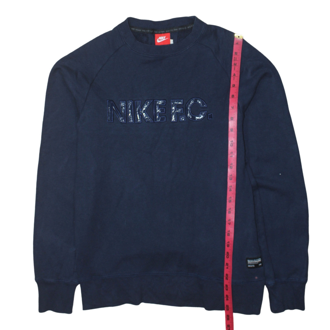 Nike Men's Blue NIKE F.C. Pullover Sweatshirt Size S