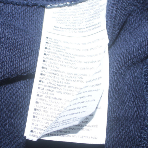 Nike Men's Blue NIKE F.C. Pullover Sweatshirt Size S
