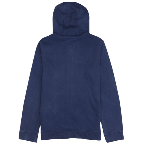 Nike Boys Blue Full Zip Hoodie L 147-158cm Logo Lightweight Casual