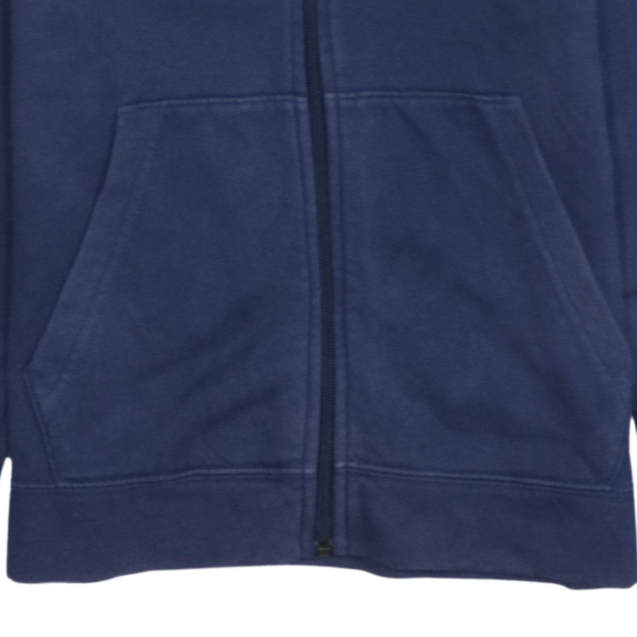 Nike Boys Blue Full Zip Hoodie L 147-158cm Logo Lightweight Casual